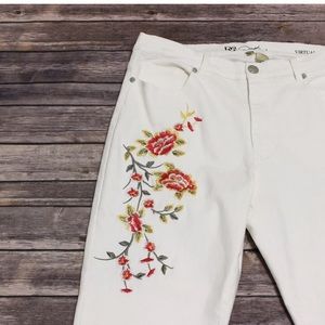 Diane Gilman DG2 winter white Jeans